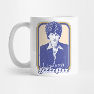 Lindsey Buckingham /\/\/\/ Retro Style Fan Design Mug